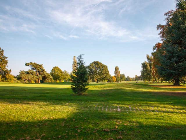 View of a green at ​Coulsdon Manor Hotel & Golf Club.