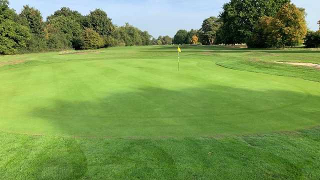 View of a green at ​Coulsdon Manor Hotel & Golf Club.