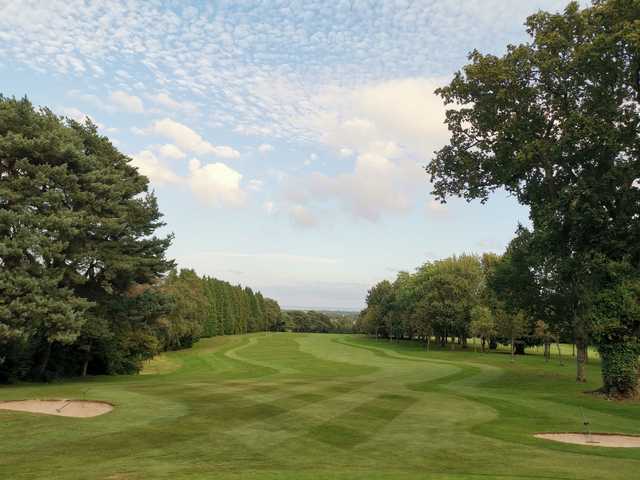 View from a fairway at St. Mellons Golf Club.