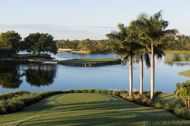 View of the 7th tee from Silver Fox Course at Trump National Doral Miami