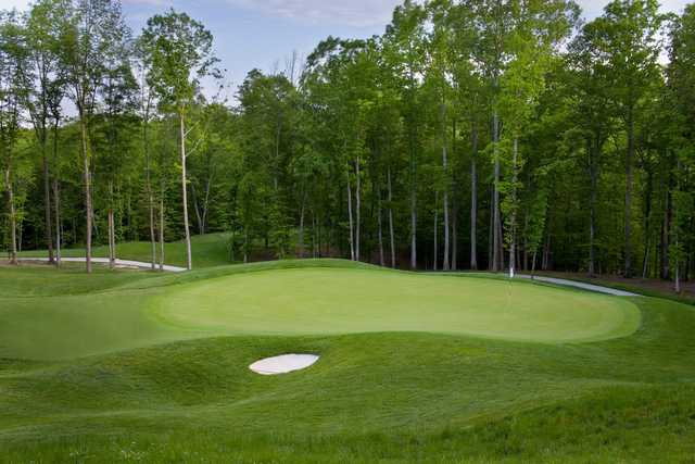 A view of the 4th green at Colonial Heritage Club