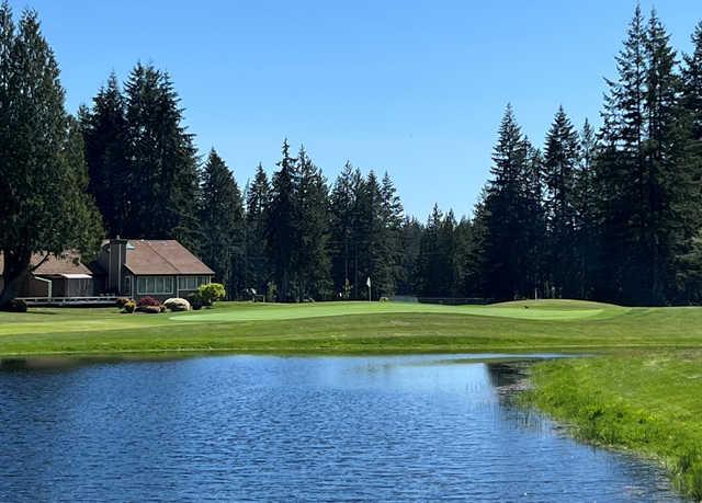 A view from  Lake Land Village Golf Course.