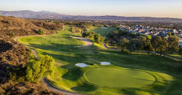 Looking back from the 3rd green at Black Gold Golf Club.