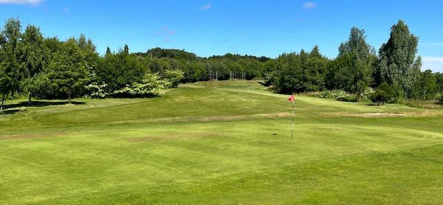 View from a green at Berrington Hall Golf Club.