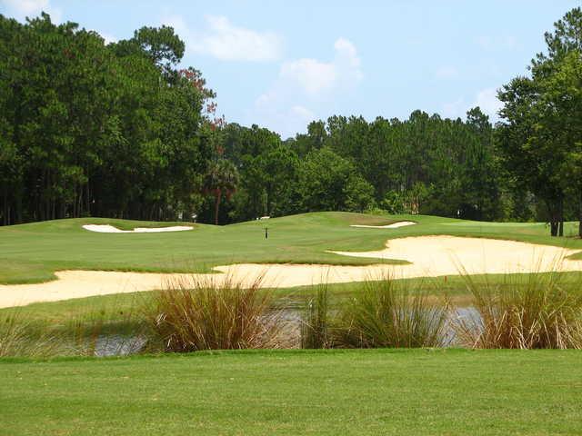 Cypress Knoll Golf & Country Club features tough bunkering