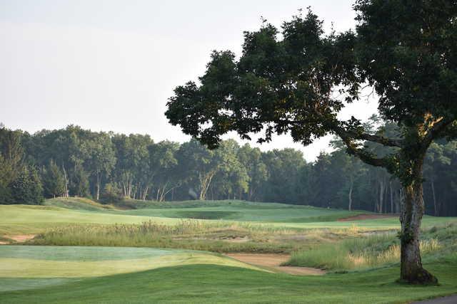 View from a tee box at Sandy Pines Golf Club.
