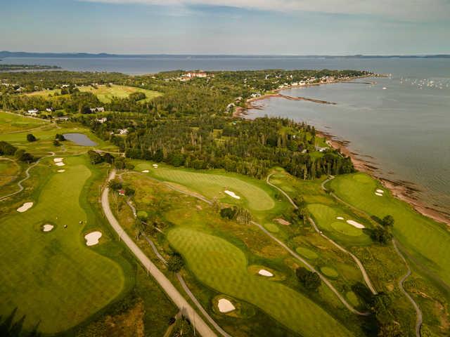 Aerial view from Algonquin Golf Course.