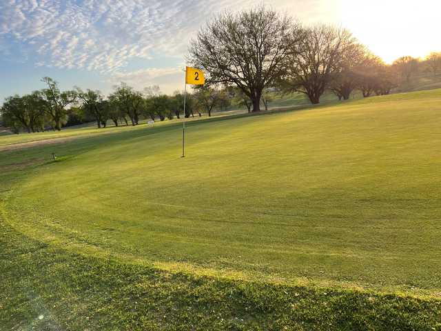 View from the 2nd green at Memphis Country Club.
