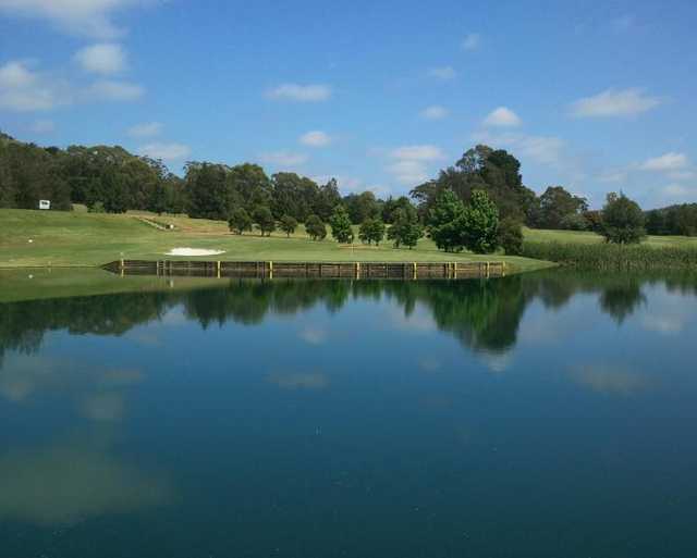 A view from Antill Park Golf Club.