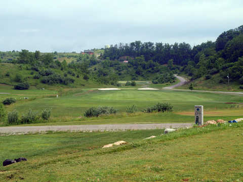 A view of hole #17 at Raven Rock Golf Course