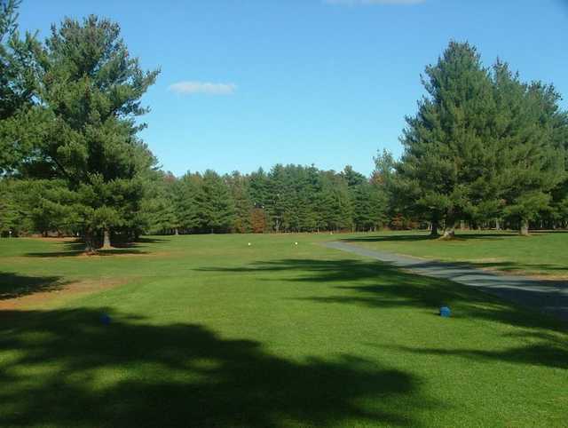 A view from the 6th tee at East Mountain Country Club