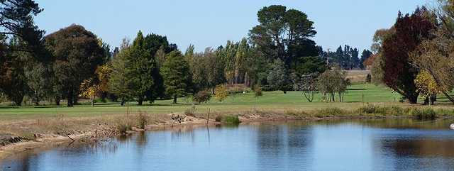 A view from Uralla Golf Club.