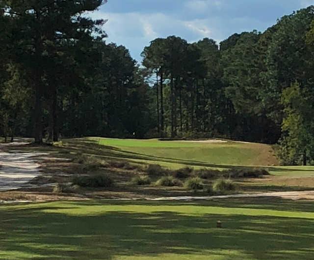 View of the 10th green from Deercroft Golf Club.