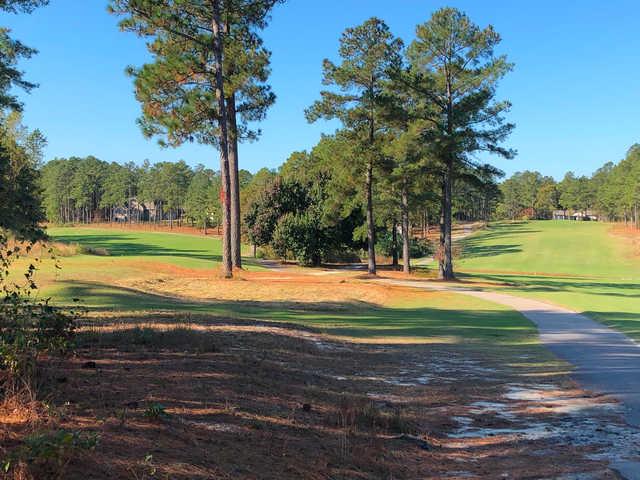 View of the 9th and 18th greens from Deercroft Golf Club.