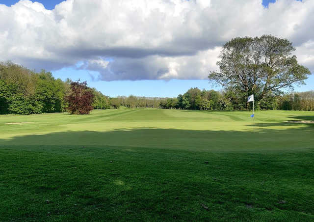 A view of a green at Elmgreen Golf Club.