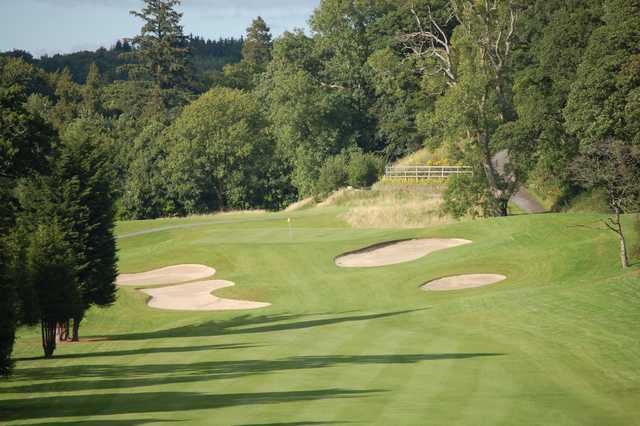 A view of hole #12 at Castlecomer Golf Club.