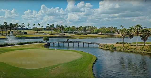 A view from Stoneybrook West Golf Course.