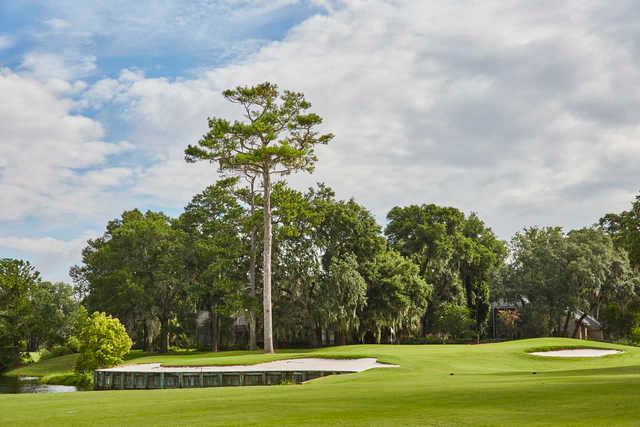 View of the 11th green form Queen's Harbour Yacht & Country Club