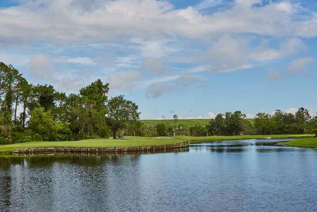 View of the 6th green form Queen's Harbour Yacht & Country Club