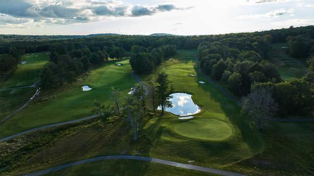 Aerial view from Monster Golf Club at Resorts World Catskills.