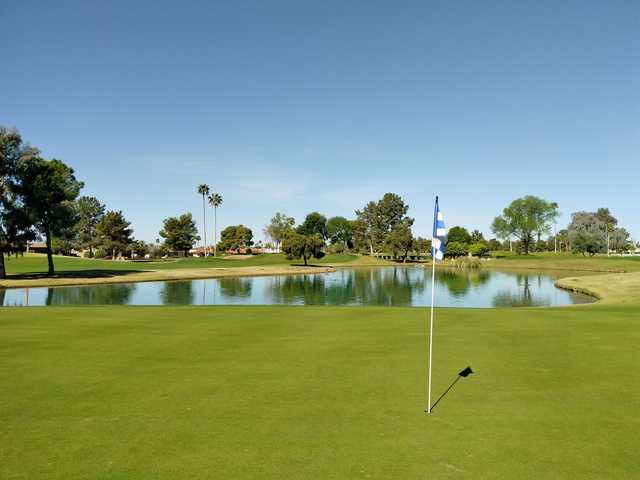 View of the 12th hole at Union Hills Golf & Country Club