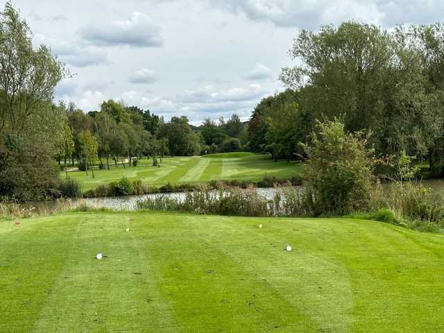 View from the 10th tee box at Calderfields Golf & Country Club.
