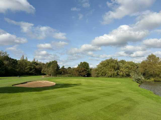 View of the 8th green at Calderfields Golf & Country Club.