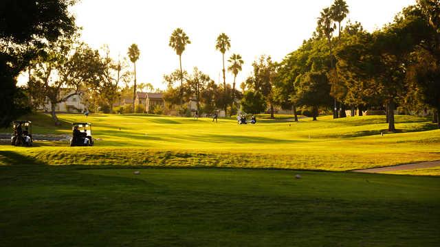 View from a tee box at Upland Hills Country Club.