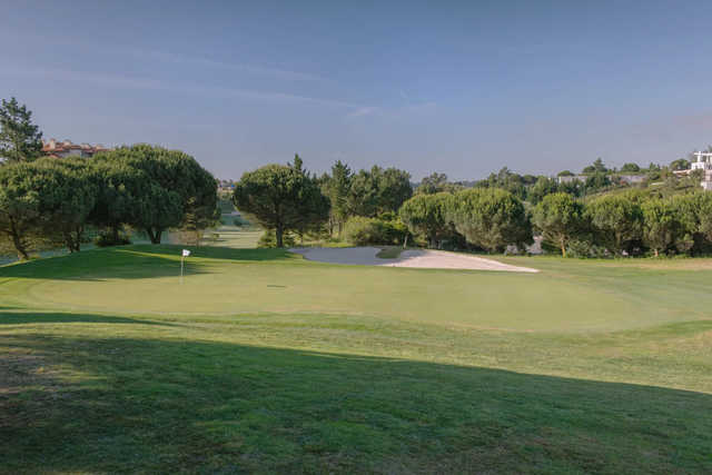 A view of the 6th hole at Belas Golf Club.