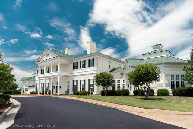 A view of the clubhouse at Independence Golf Club