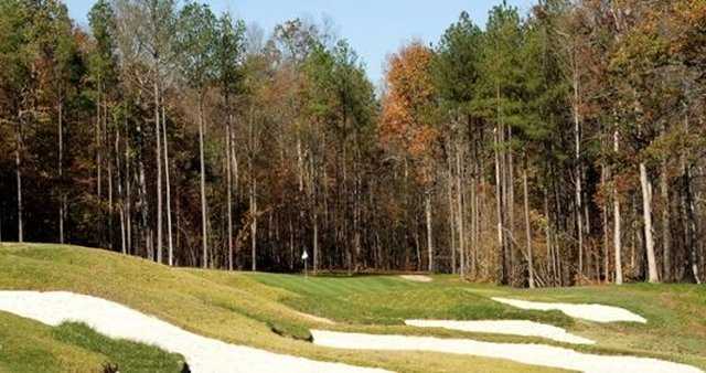 A view of green #12 at Magnolia Green Golf Club