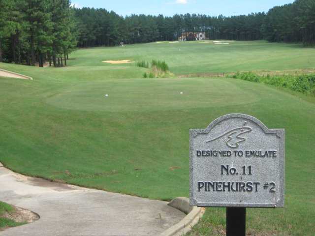 A view from the 11th tee at Brickshire Golf Club