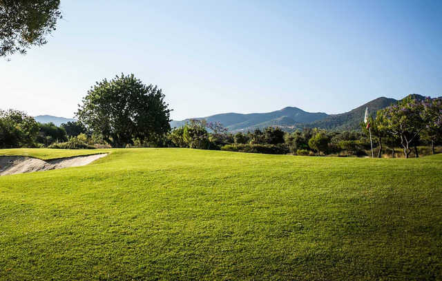 A view of a hole at Lauro Golf Club.