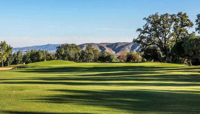 A view of a green at Lauro Golf Club.