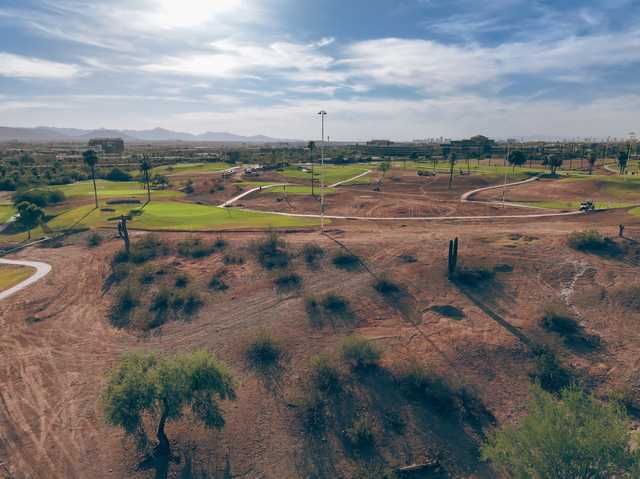 Aerial view from Grass Clippings at Rolling Hills.