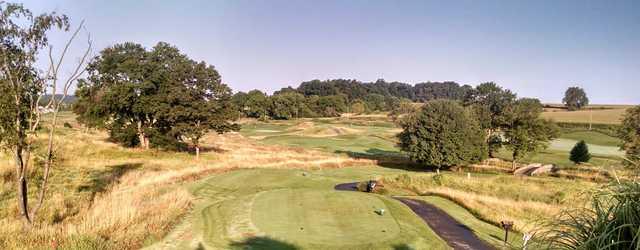 View from a tee box at Wyncote Golf Club.