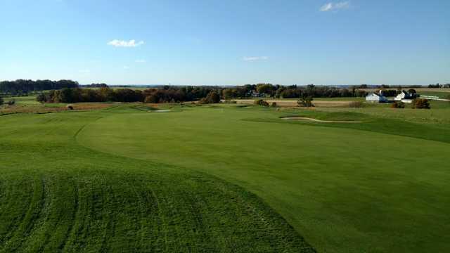 View from a fairwayt at Wyncote Golf Club.
