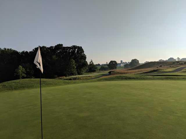 View from a green at Wyncote Golf Club.