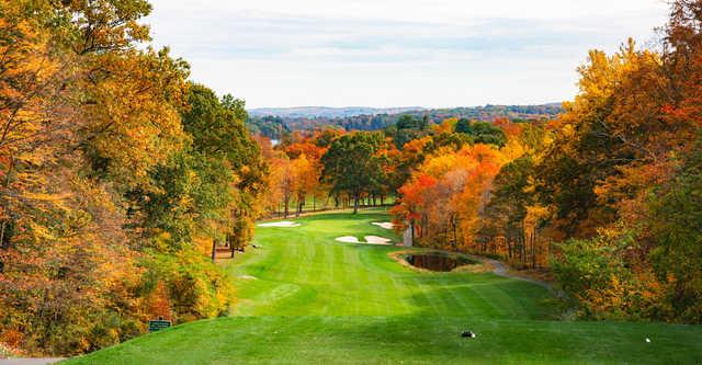 View from the 14th tee box at Richter Park Golf Course.