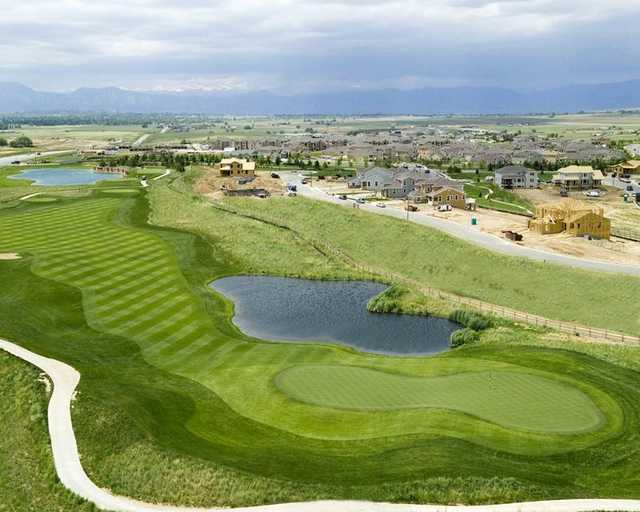 View of the 8th hole at Colorado National Golf Club.