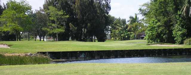 A view from Orangebrook Country Club.