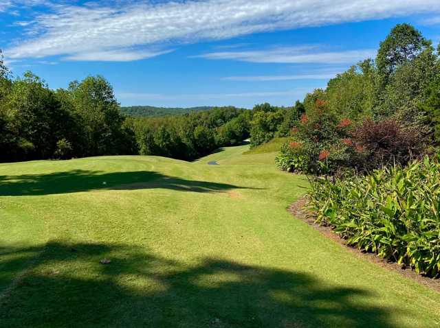View from a tee box at Chickasaw Point Golf Course