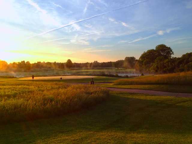 View from a tee at Bristow Manor Golf Club.