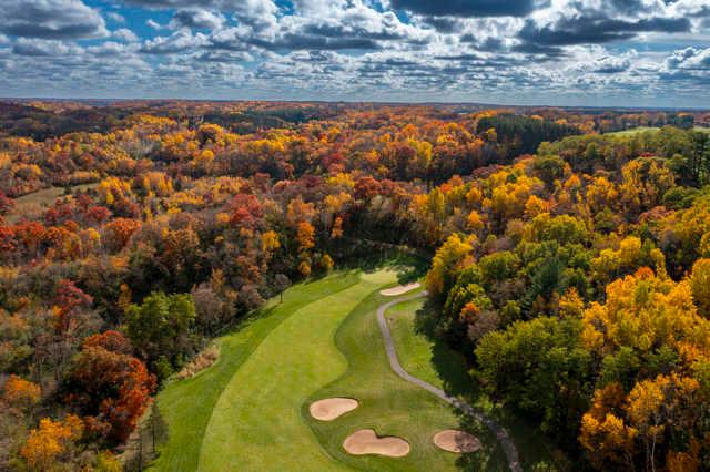 Aerial view from St. Croix National Golf Club.