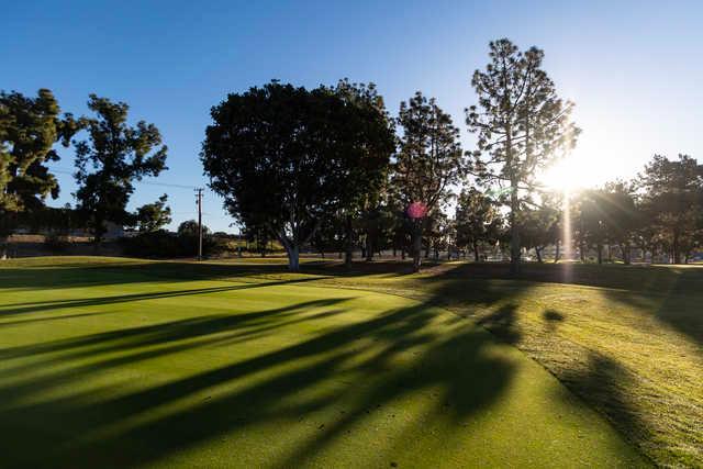 View from a green at Bella Verde Golf Club.