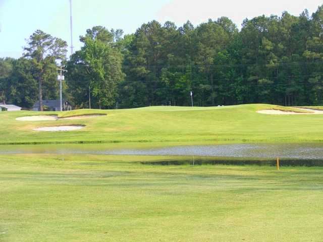 A view of hole #14 at Sleepy Hole Golf Course