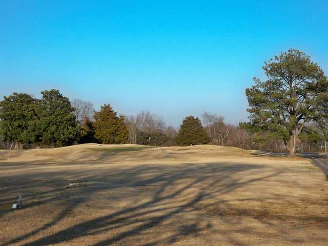 A view of the 4th green at Sleepy Hole Golf Course