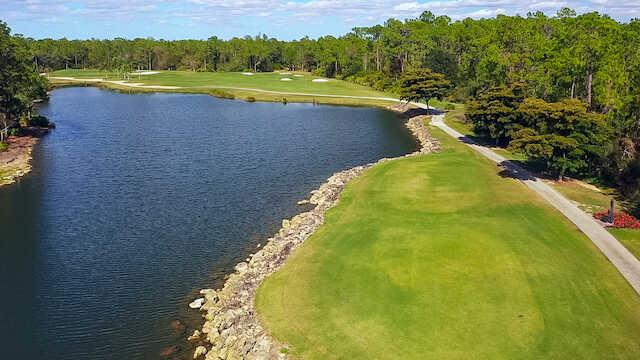 A view from Herons Glen Golf & Country Club.