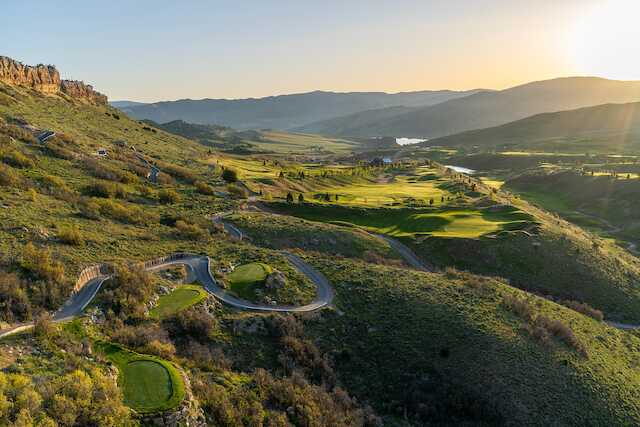 A view from Wohali Country Club.
