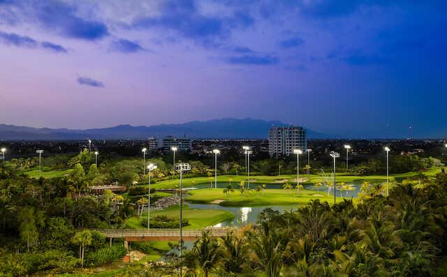Aerial view from The Lakes at Vidanta Nuevo Vallarta.